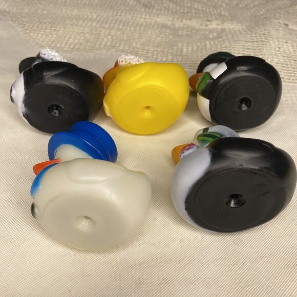 Rubber Duck Jeep Dash Ornament Cruise Ducky Ducking Christmas Holiday Winter Hat - Picture 6 of 6